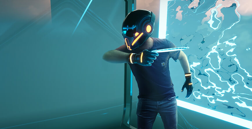 Affrontez-vous entre amis dans Ultim-8. Dans ce jeu où vous serez équipés d'un disque luminescent vous aurez à charger de mettre des buts dans le camp adverse gardé par vos adversaires ! Un jeu sportif et prenant !