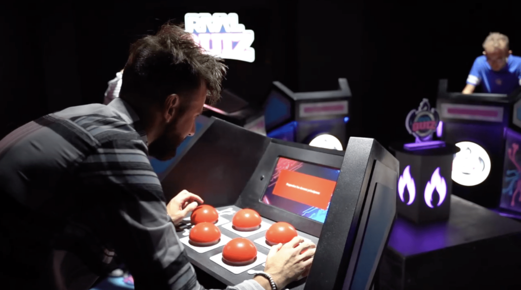 rival quiz, le jeu de quizz qui vous mettra vous, et vos proche en compétition pour devenir le meilleur...